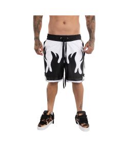 Short Libardino Fuego Blanco Negro