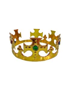 Corona De Rey Plástica Hora Loca Cotillón