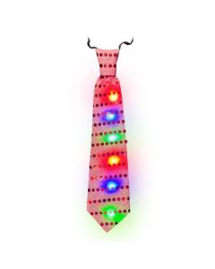 Corbata Led Hora Loca Fiestas Cotillón