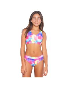 Bikini Top Crop Racer Back - Arty