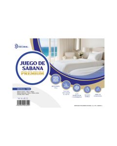 1 Juego De Sábana Microfibra 120g